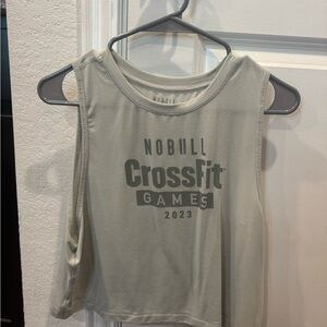 NOBULL CrossFit Games 2023 Sleeveless Top in Light Gray
